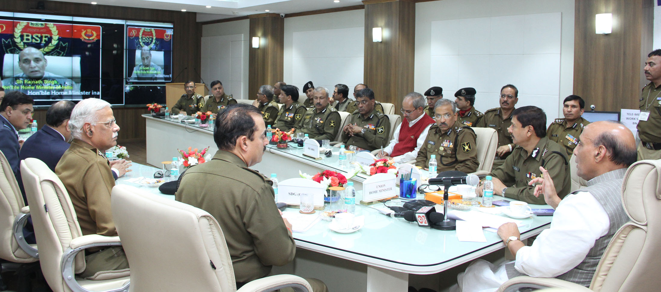 The Union Home Minister, Shri Rajnath Singh inaugurating some welfare visions, first of its kind in CAPFs, at BSF Headquarters, in New Delhi on February 26, 2016.